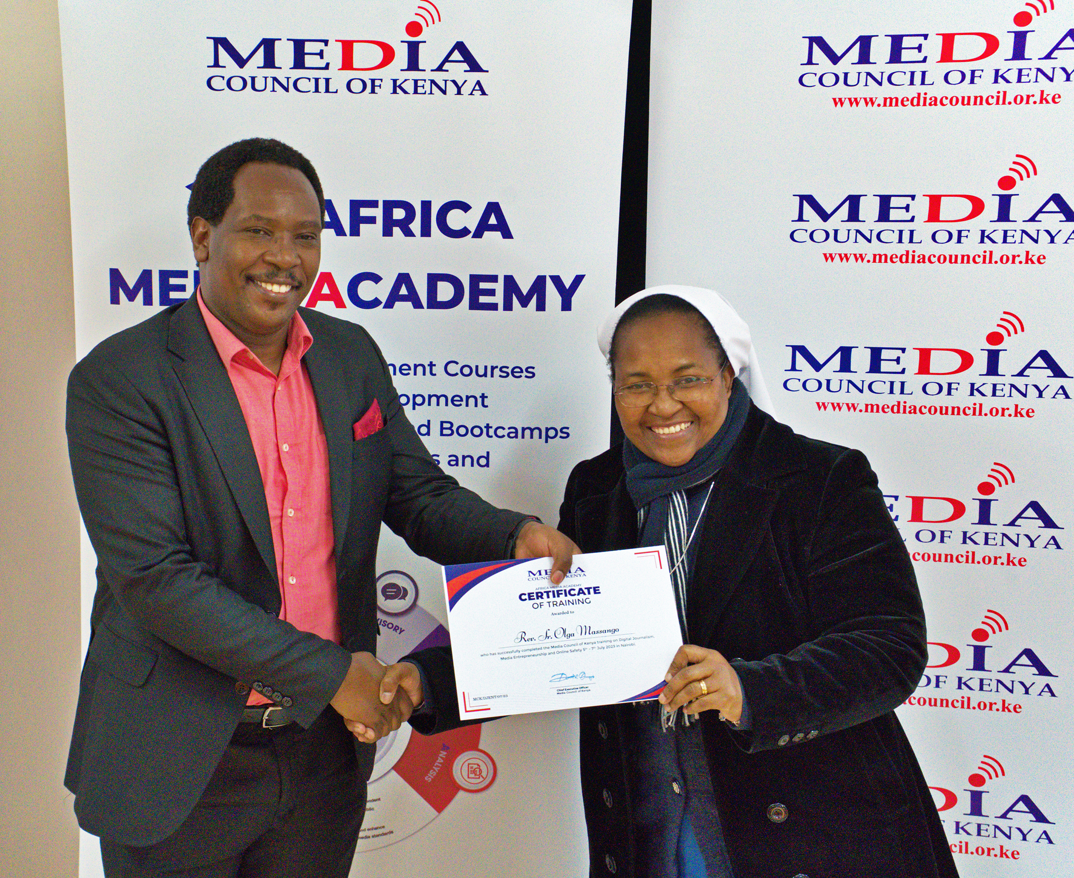 Media Training at the Media Africa Academy